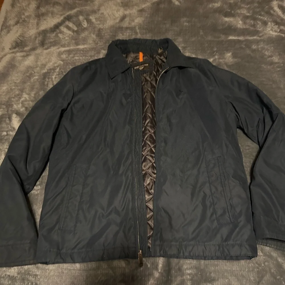 Men’s size small Dockers long sleeve jacket with pockets and neck collar